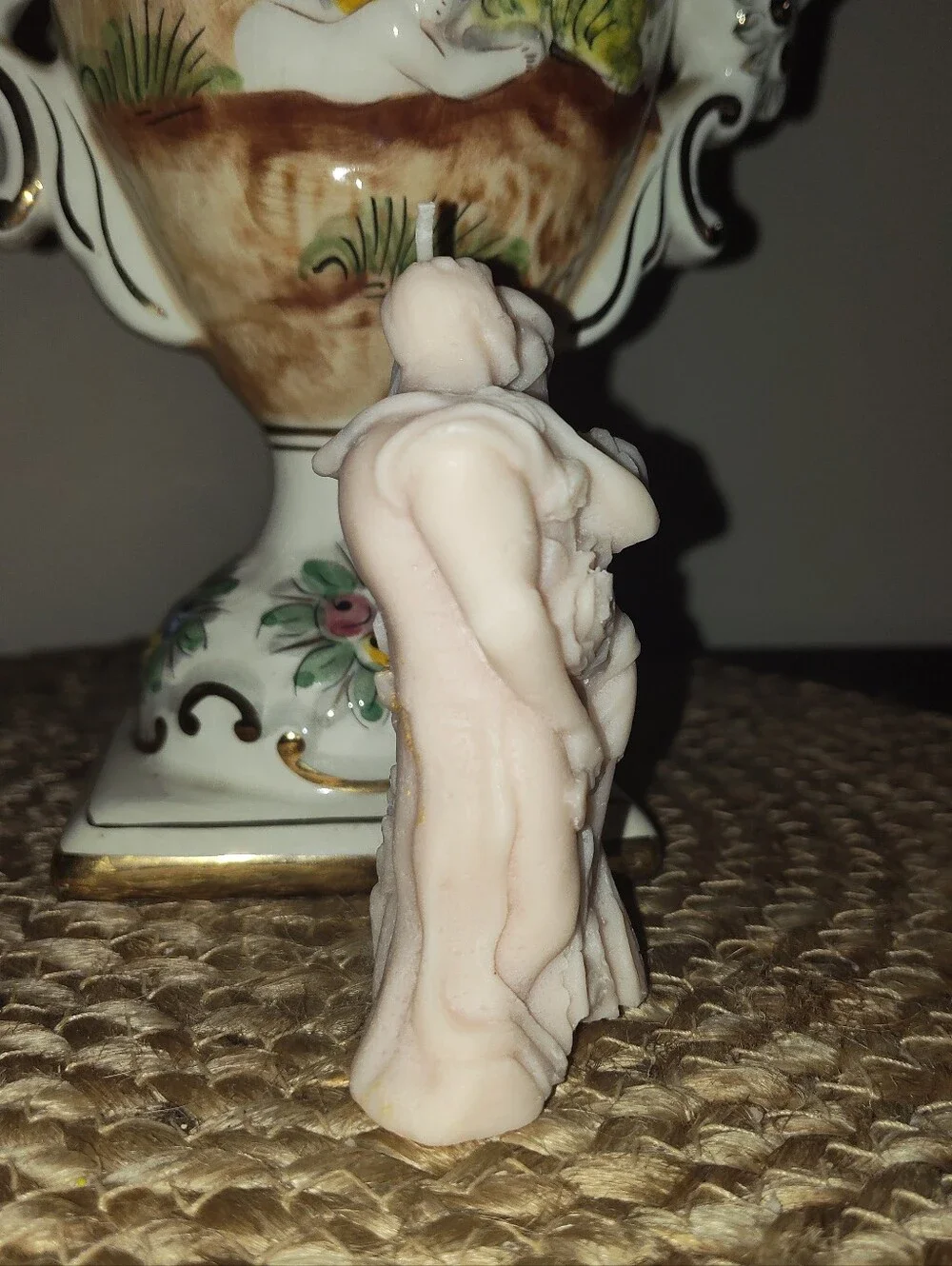 Romantic Embrace Sculpted Candle